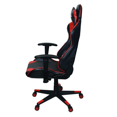 CADEIRA GAMER VERMELHO HERO PRO GIRATORIA RECLINAVEL AJUSTE DE