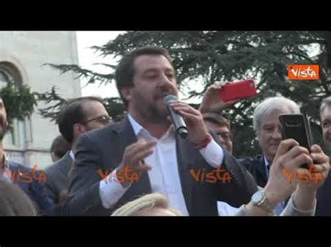 Salvini Ai Contestatori Di Perugia Mi Fa Tenerezza Chi Cerca Fascisti