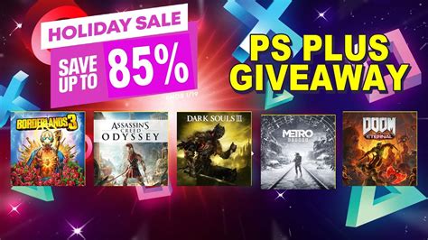 PS STORE HOLIDAY SALE Save Up To 85 On Playstation Deals PS PLUS 1