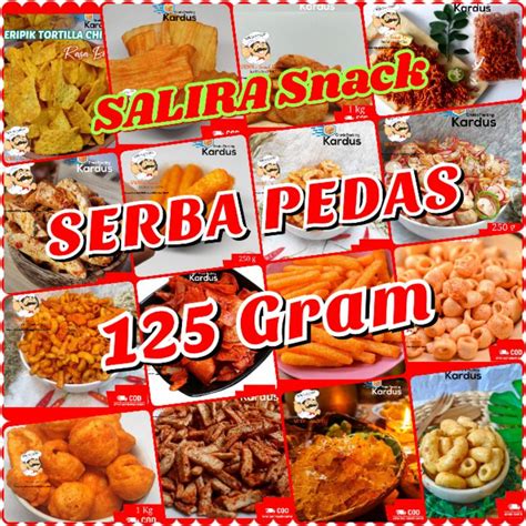 Jual Cod Serba Pedas G Aneka Makanan Xtra Pedas Jajanan Murah