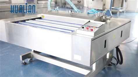 Hvb 1020f2 Automatic Continuous Vacuum Packaging Machine Youtube