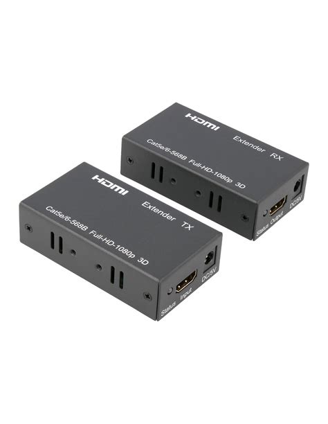 PROLONGADOR ACTIVO HDMI RJ45X1 UTP FTP CAT 6 HASTA 60 ACTVH236