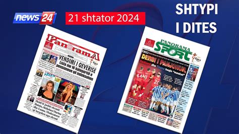 21 shtator 2024 Shtypi i ditës në News24 Koha për t u zgjuar