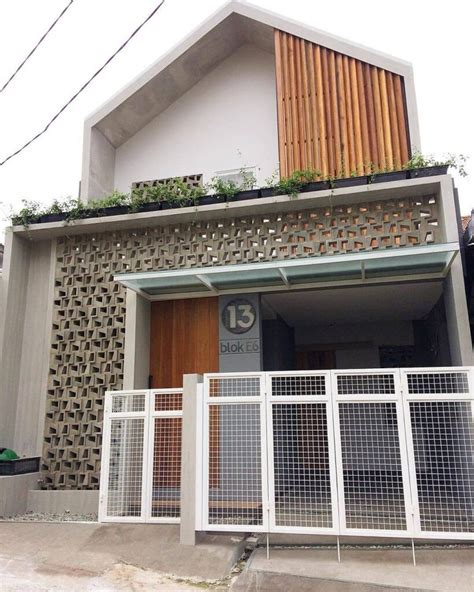 Desain Fasad Rumah 2 Lantai Modern Super Cozy Dan Tahan Cuaca