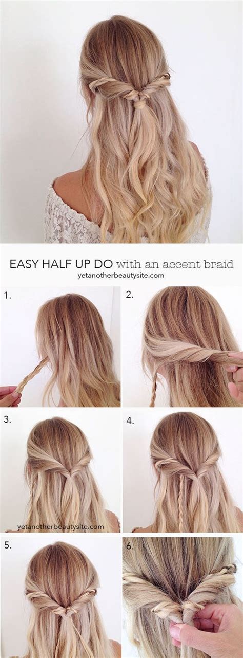 Easy To Do Hairstyles At Home Wavy Haircut