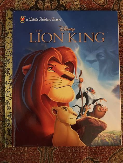 Disney The Lion King Copyright 2011 Story Time Videos Little Golden