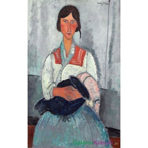 Reprodukcja Obrazu Cyganka Z Dzieckiem Amedeo Modigliani