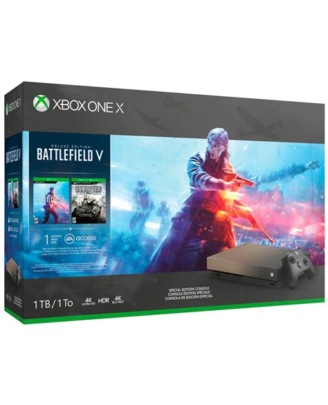 Consola Xbox One X Tb Battlefield V Edicion Limitada Gameplanet