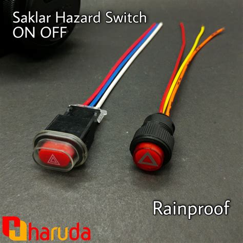 Jual Saklar Tombol Switch On Off Hazard Sein Motor Universal Shopee