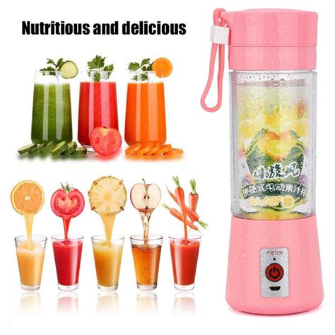 Fr Chte Saftpresse Portable Usb Elektrische Saftpresse Smoothie Maker