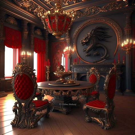 Fantasy Rooms Fantasy Decor Fantasy House Dark Home Decor Goth Home