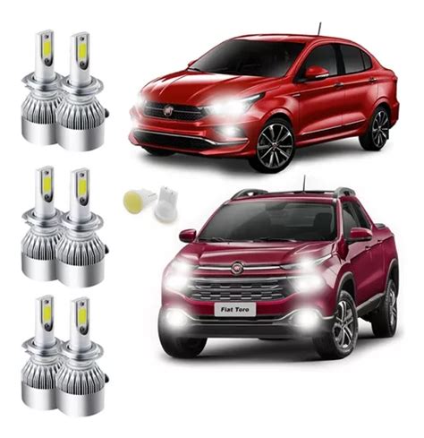 Kit Super Ultra Led Fiat Toro E Cronos Sem Erro Painel K