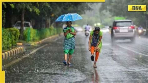 Imd Forecast Delhi Likely To Witness Light Rain Thundershower Today