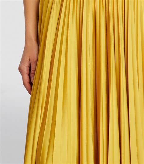 Womens Maxandco Green Pleated Midi Skirt Harrods {countrycode}