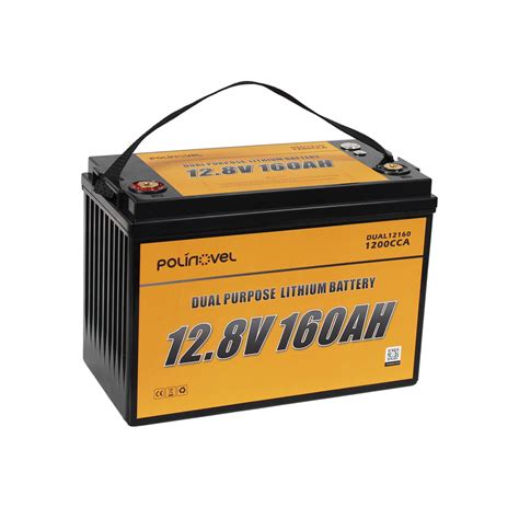 V Ah Dual Purpose Lifepo Battery Polinovel