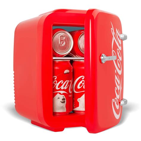 Buy Cooluli Retro Coca Cola Mini Fridge For Bedroom Car Office Desk