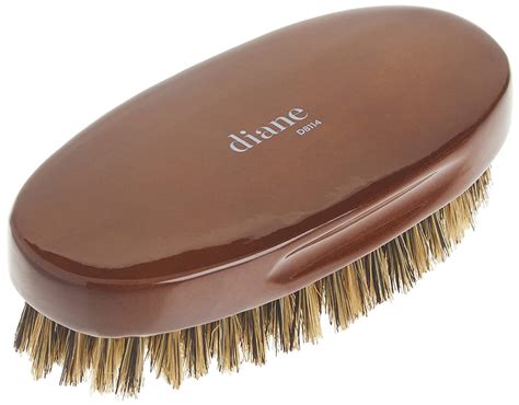 Diane Premium 100 Boar Bristle Brush For Men Medium Firm Bristles For Medium To