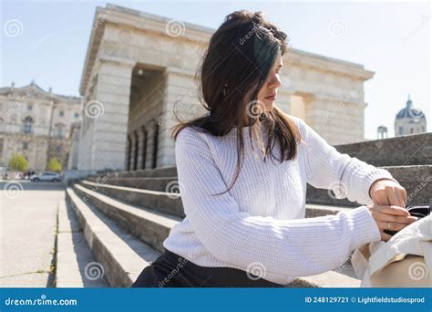 Woman Unzipping Her Dress Royalty Free Stock Image