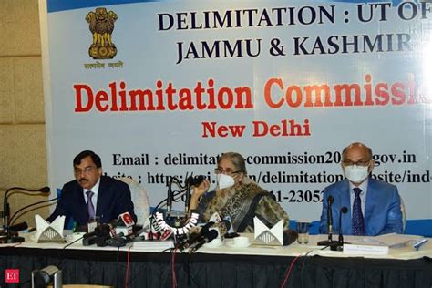 Delimitation Panel Signs Final Order For Redrawing Assembly Seats In J K