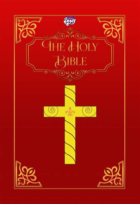 Mlp Holy Bible Cover By Goldenheart4 On Deviantart