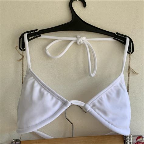 Brazilian Cut Beach Drop Brazilian Bikini Top Depop