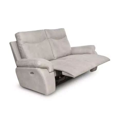 Canap De Relaxation Lectrique Places En Tissu Danilo Beige