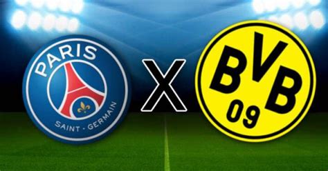 PSG x Borussia Dortmund onde assistir horário e escalação das equipes