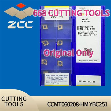 Original ZCC CT CCMT060208 HM YBC251 YBM251 CCMT 060208 YBC152 YBC252