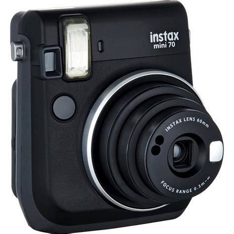 Best Buy Fujifilm Instax Mini 70 Instant Film Camera Midnight Black