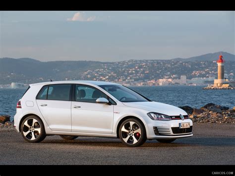 Volkswagen Golf Gti Vii 2015 Side Wallpaper Caricos