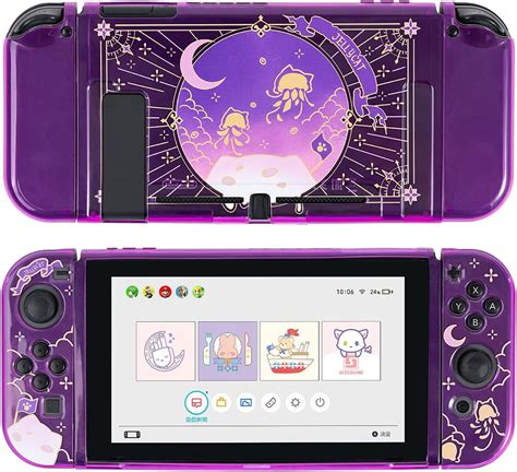 Geekshare Funda Protectora Para Nintendo Switch Gato Medusa