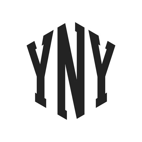 premium vector yny logo design initial letter yny monogram logo