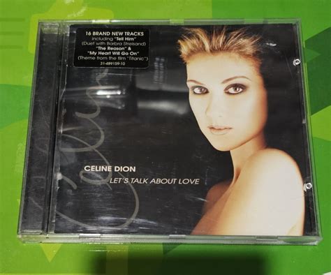 Celine Dion Lets Talk About Love Cd Mint On Carousell