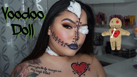 Voodoo Doll | Halloween Makeup - YouTube