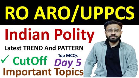 Day Top Mcq Ro Aro Up Pcs Indian Polity Uppsc Day