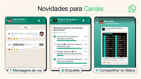 Whatsapp Anuncia Novos Recursos Para Os Canais Incluindo Enquetes E