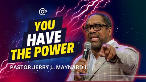 08 18 2024 Hour Of Power W Pastor Jerry L Maynard II You Have The