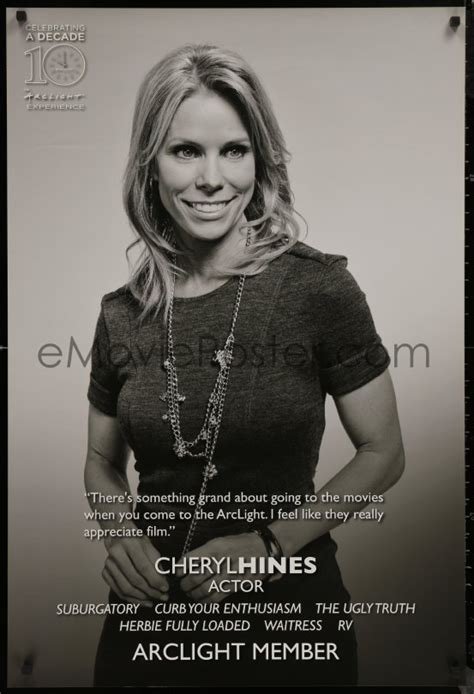 8a0214 Cheryl Hines 27x40 Special Poster 2012