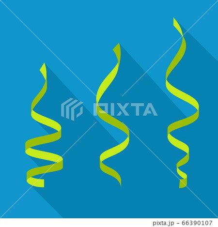 Carnival Serpentine Icon Flat Style Pixta