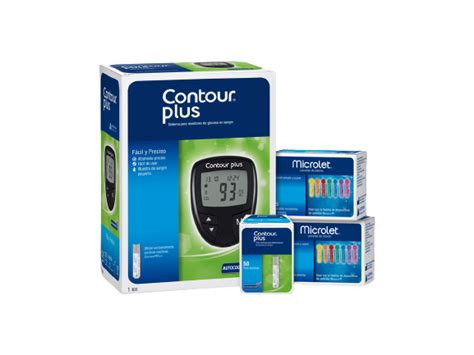 Gluc Metro Contourplus Tiras Lancetas Contour Plus