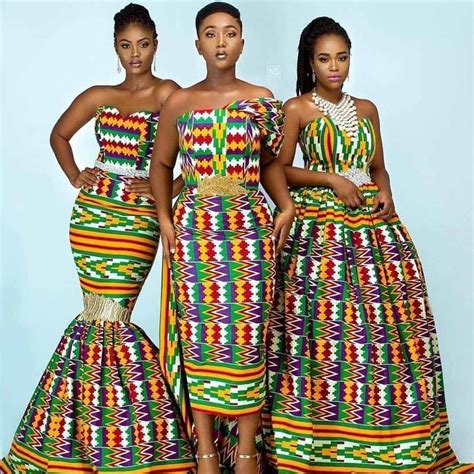 Great Inspiration Kente Cloth Dresses, Important Concept!