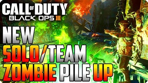 BO3 Zombie Glitches New Solo Team Zombie Pile Up Glitch Plus Drops