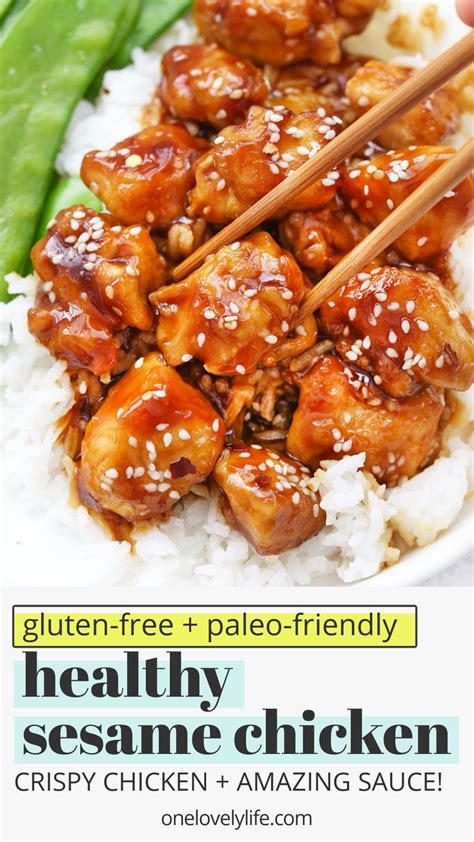 Healthy Sesame Chicken Gluten Free Paleo Friendly Recipe Dinner Casserole Recipes