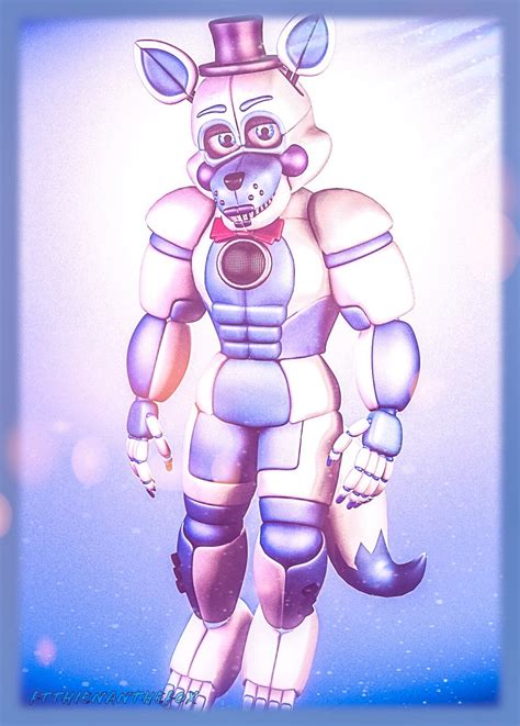 Funtime Blue Foxy Fnaf Oc By Ftthienan On Deviantart