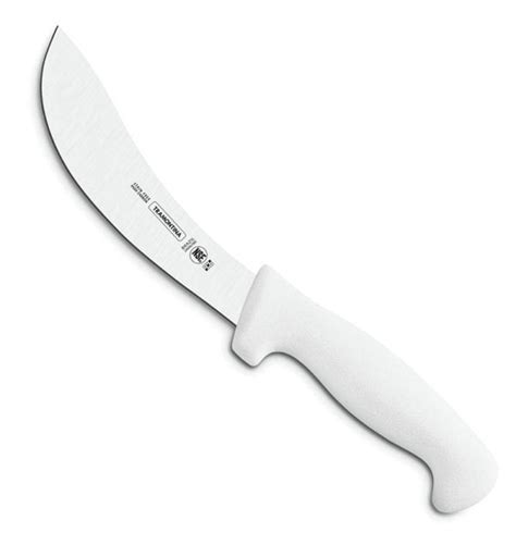 Cuchillo De Desollar Cm Mango Blanco Profesional Bazar Del Cocinero