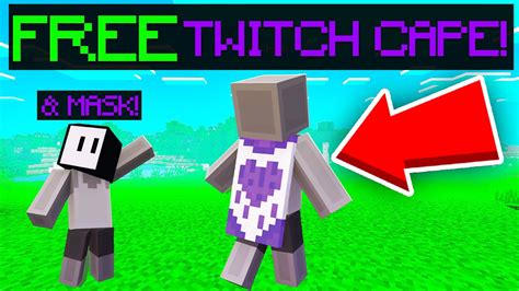 How To Get The Twitch Cape In Minecaft Free Bedrock Java Cape Youtube