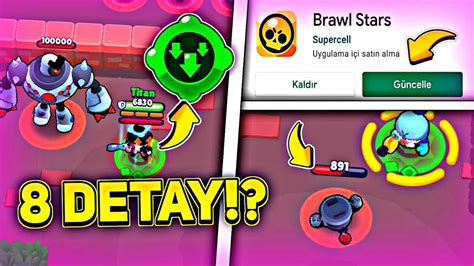 Yeni G Ncelleme De Farketmed N Z Detay Brawl Stars Youtube