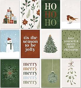 Amazon Anydesign Pack Christmas Greeting Cards Vintage Xmas