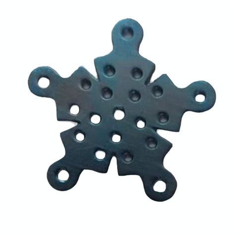 Titanium Burr Hole Maxillofacial Bone Plate Size Mm Diameter At