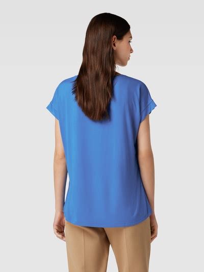 Christian Berg Woman T Shirt In Satin Optik Blau Online Kaufen